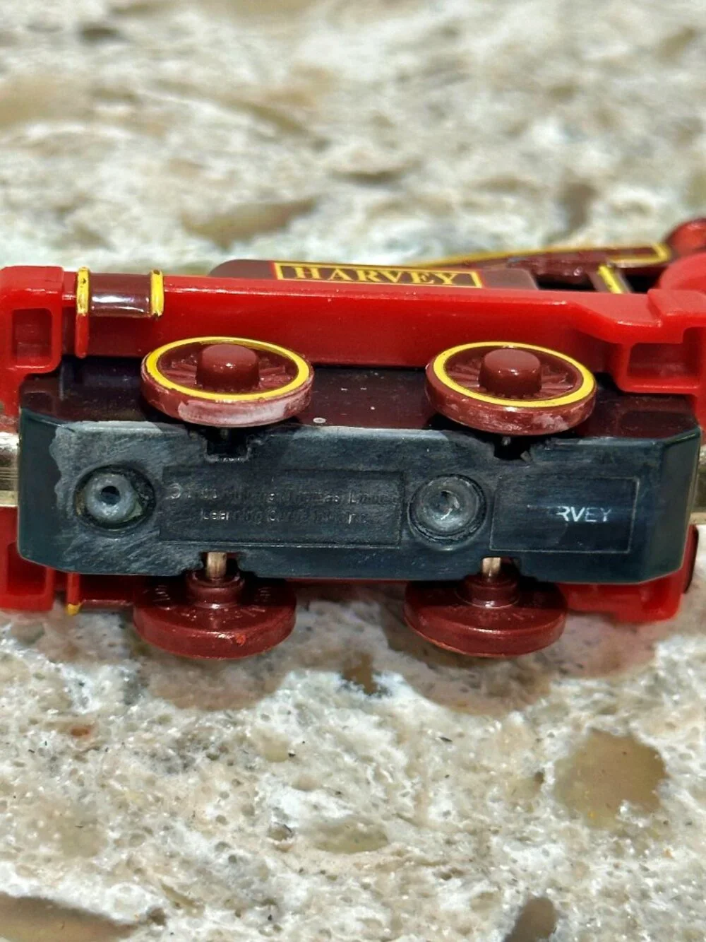 Thomas & Friends Harvey the Crane Engine Die Cast Take Along 2003 Learning Curve